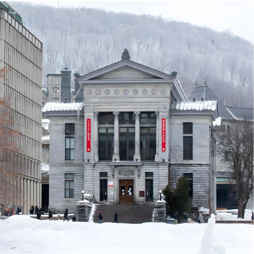 McGill redpath museum in the winter
