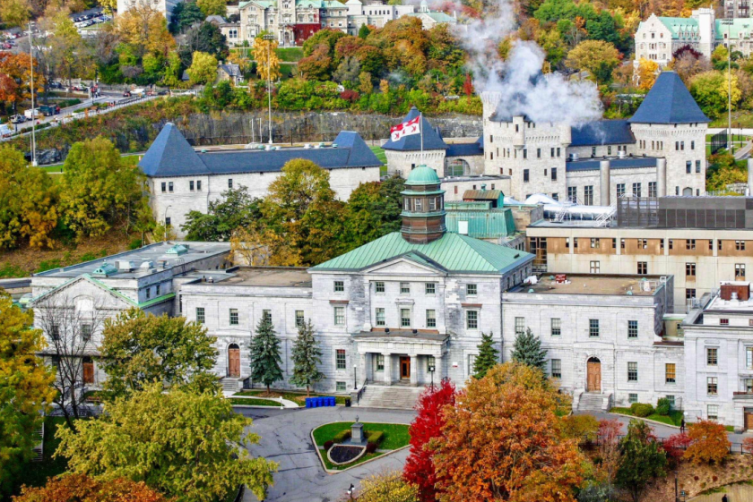 McGill campus in the fall